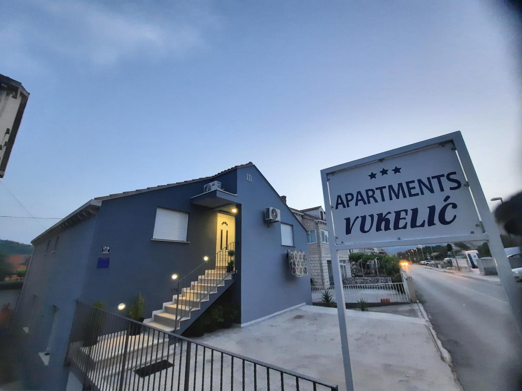 Apartments Vukelic Mlini Exterior foto